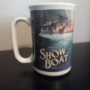 Collectible Souvenir Mug for the Broadway Musical "Show Boat" New York
